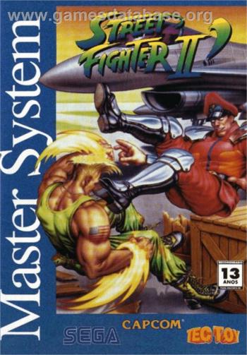Cover Street Fighter 2 for Master System II